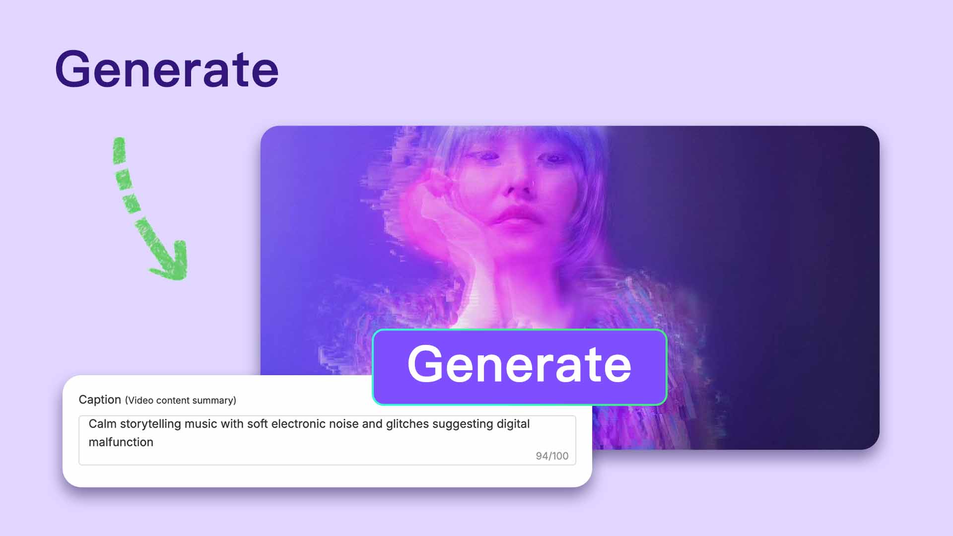 video to audio 03 Click “Generate” to Audio